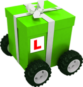 Image of driving lessons gift box